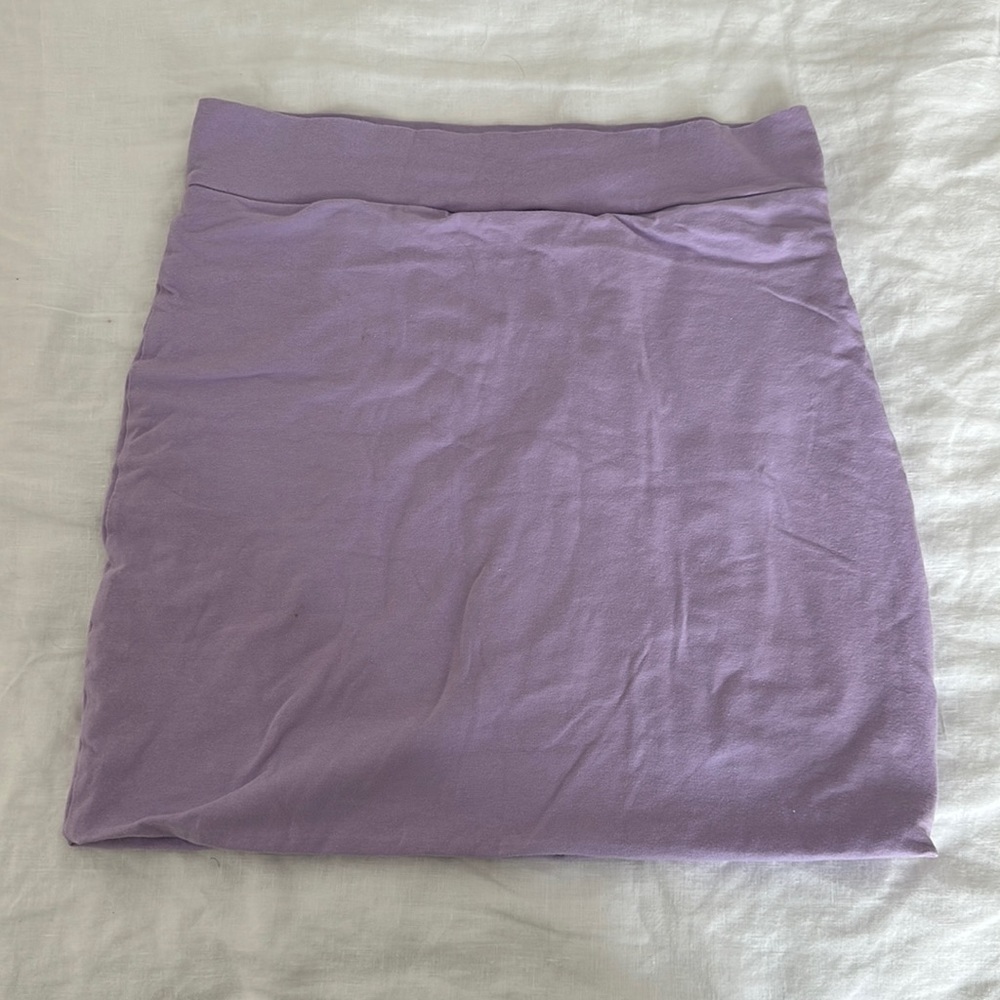 LAVENDER FASHION NOVA MINI SKIRT - Medium